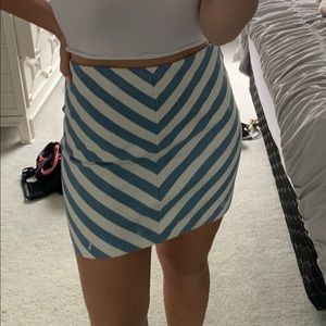 *NEW* She + Sky chevron striped skirt